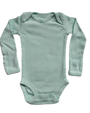 NB Pastel green bodysuit