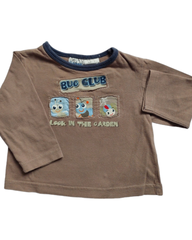Size 1 'Bug Club' LS Top