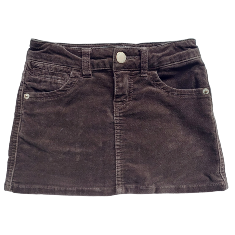 Size 4 Brown Straight Skirt