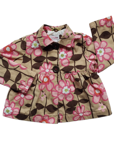 Size 4 Casual Bold Floral Print Jacket