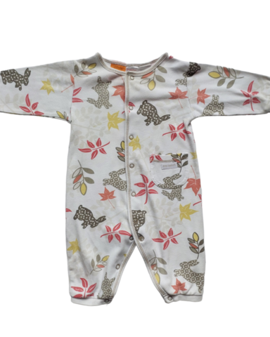 3-6 mths Autumn print AIO