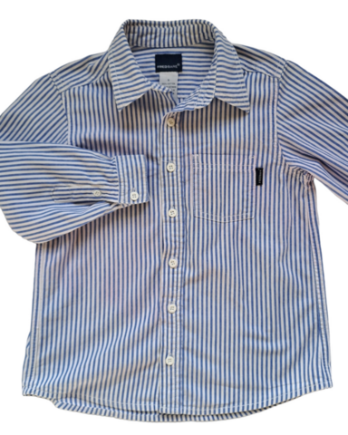 Size 5 Royal Blue Striped Shirt
